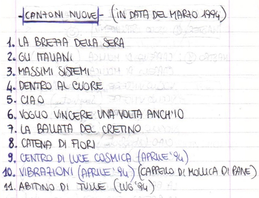 canzoni nuove 02